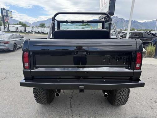 Black 1968 Ford Bronco