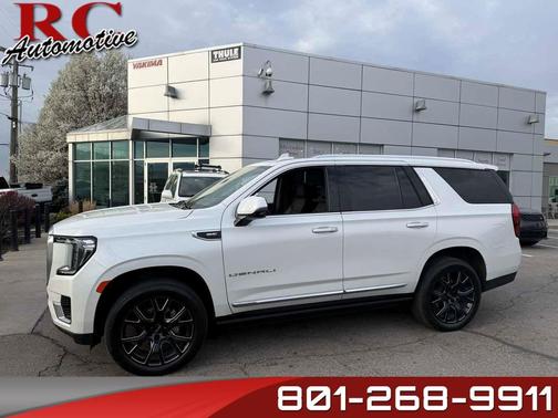 White Frost Tricoat 2021 GMC Yukon Denali