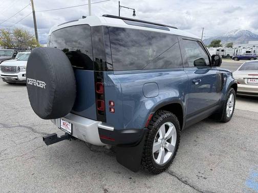 Tasman Blue Metallic 2025 Land Rover Defender 90 P300 S