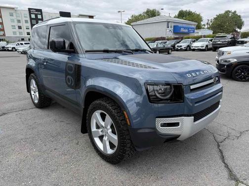 Tasman Blue Metallic 2025 Land Rover Defender 90 P300 S