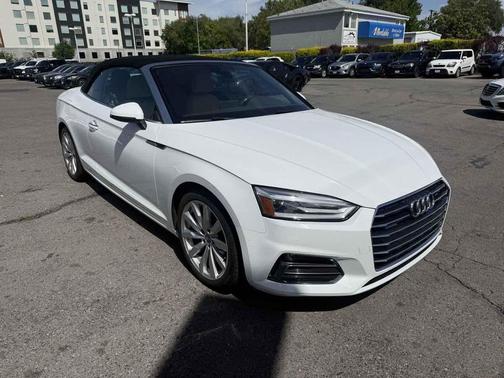 Ibis White/Black Roof 2018 Audi A5 Premium