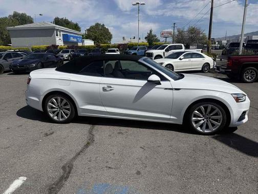 Ibis White/Black Roof 2018 Audi A5 Premium