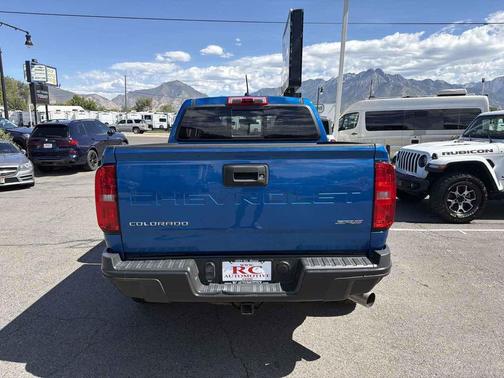 Bright Blue Metallic 2021 Chevrolet Colorado ZR2