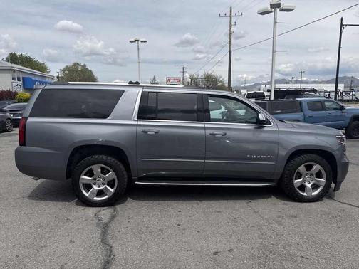 Satin Steel Metallic 2018 Chevrolet Suburban Premier