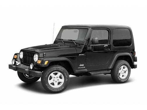 Shale Green Metallic 2003 Jeep Wrangler Sahara