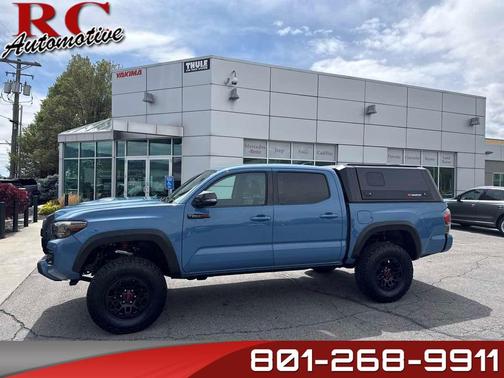 Cavalry Blue 2018 Toyota Tacoma TRD Pro