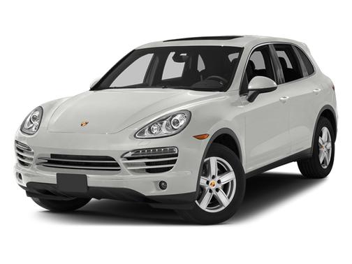 White 2014 Porsche Cayenne Platinum Edition