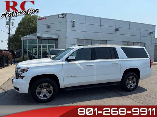 Summit White 2019 Chevrolet Suburban LT
