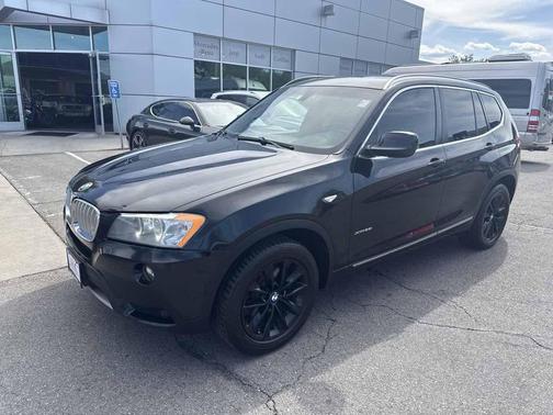 Black Sapphire Metallic 2013 BMW X3 xDrive28i