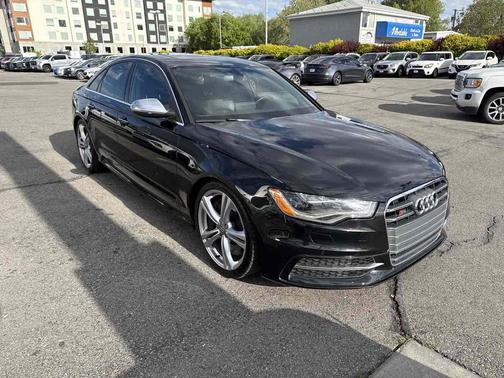Black 2013 Audi S6 4.0T Prestige