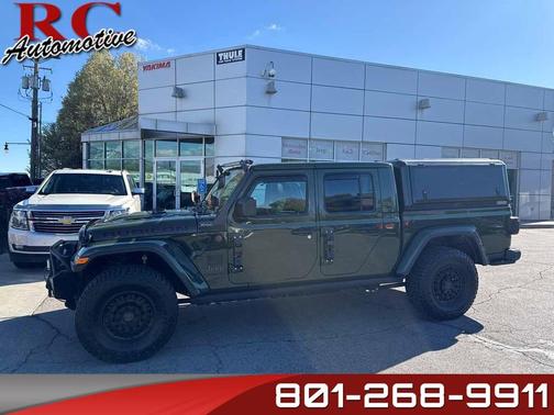 Sarge Green Clearcoat 2021 Jeep Gladiator Rubicon