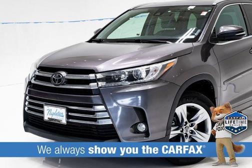 Predawn Gray Mica 2017 Toyota Highlander Limited
