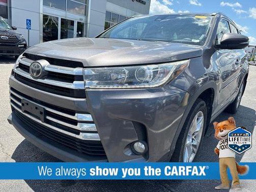 Predawn Gray Mica 2017 Toyota Highlander Limited