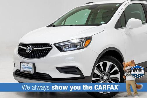 Summit White 2021 Buick Encore Preferred