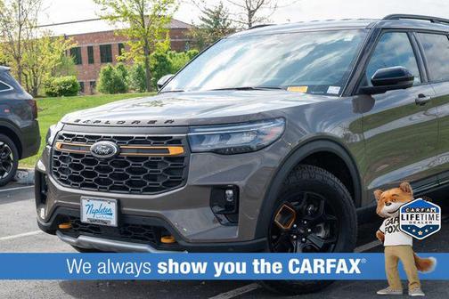 Marsh Gray 2026 Ford Explorer Tremor