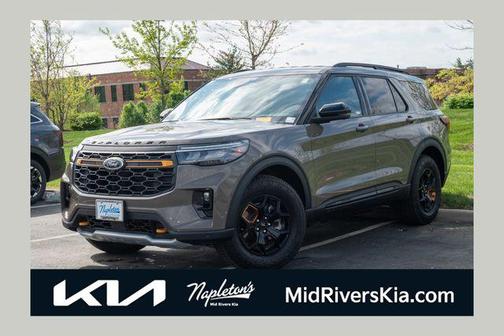 Marsh Gray 2026 Ford Explorer Tremor