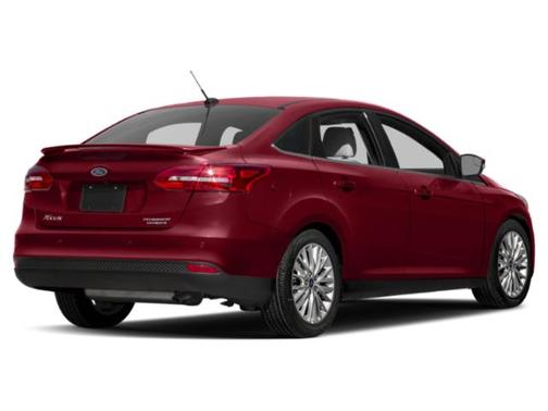 White Platinum Clearcoat Metallic 2015 Ford Focus Titanium
