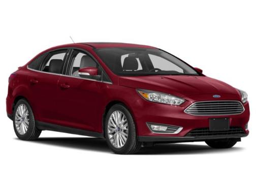 White Platinum Clearcoat Metallic 2015 Ford Focus Titanium