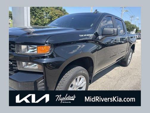Black 2021 Chevrolet Silverado 1500 Custom