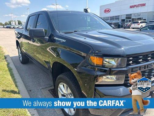Black 2021 Chevrolet Silverado 1500 Custom
