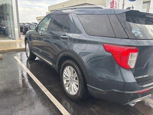 Stone Blue Metallic 2023 Ford Explorer Limited