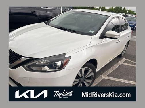 Aspen White 2018 Nissan Sentra SL