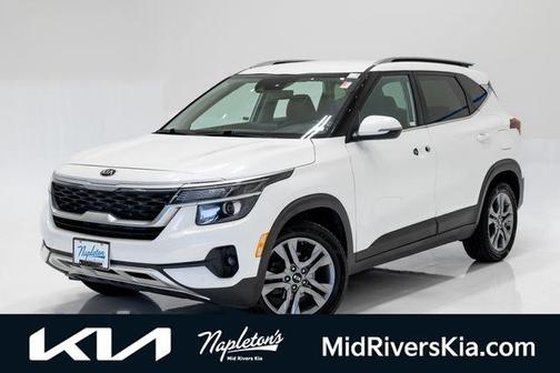 Snow White Pearl 2021 Kia Seltos S