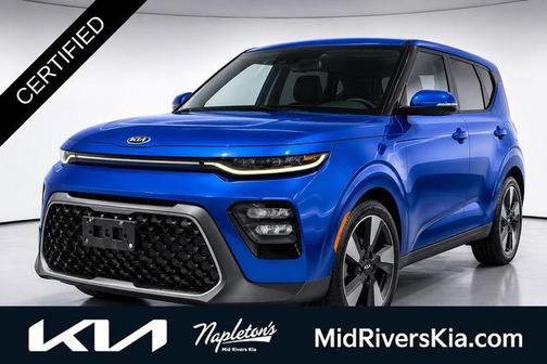 Neptune Blue 2020 Kia Soul EX