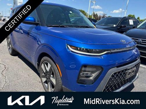 Neptune Blue 2020 Kia Soul EX