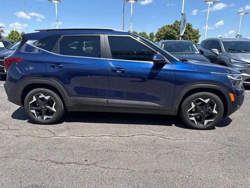 Dark Ocean Blue 2024 Kia Seltos EX