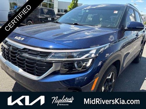 Dark Ocean Blue 2024 Kia Seltos EX