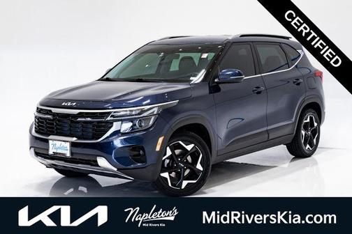 Dark Ocean Blue 2024 Kia Seltos EX