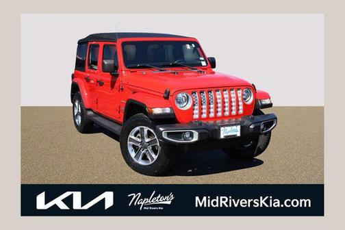 Firecracker Red Clearcoat 2021 Jeep Wrangler Unlimited Sahara