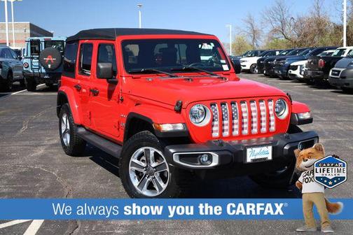 Firecracker Red Clearcoat 2021 Jeep Wrangler Unlimited Sahara