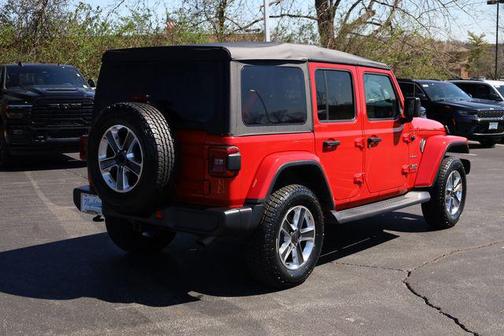 Firecracker Red Clearcoat 2021 Jeep Wrangler Unlimited Sahara