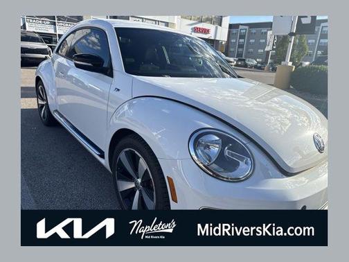 Pure White 2015 Volkswagen Beetle DSG 2.0T R-Line