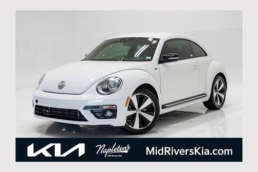Pure White 2015 Volkswagen Beetle DSG 2.0T R-Line