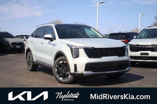 Ivory Silver 2026 Kia Sorento S