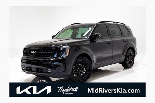 Ebony Black 2024 Kia Telluride SX Prestige X-Line