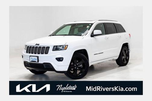 Bright White Clearcoat 2015 Jeep Grand Cherokee Altitude