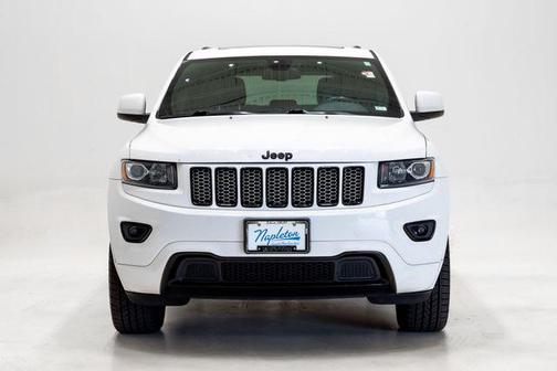 Bright White Clearcoat 2015 Jeep Grand Cherokee Altitude