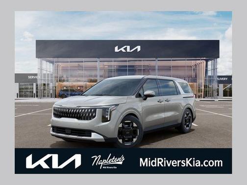 Ivory Silver 2026 Kia Carnival EX