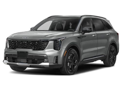 Steel Gray 2026 Kia Sorento Hybrid SX Prestige