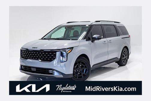 Ceramic Silver 2025 Kia Carnival SX Prestige