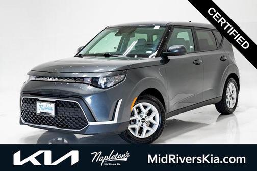 Gravity Gray 2024 Kia Soul LX