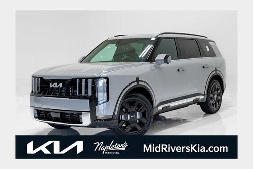 Wolf Gray 2027 Kia Telluride Hybrid SX-Prestige