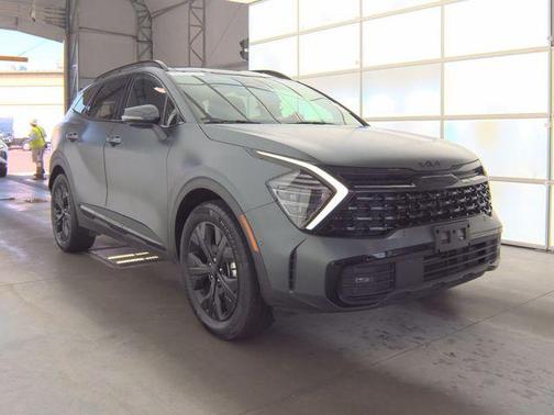Shadow Matte Gray 2025 Kia Sportage Plug-In Hybrid X-Line Prestige
