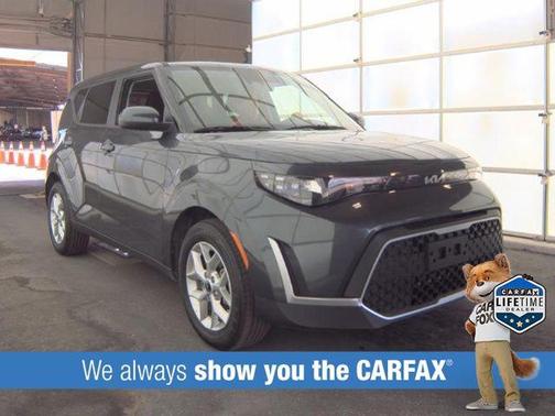 Gravity Gray 2025 Kia Soul LX