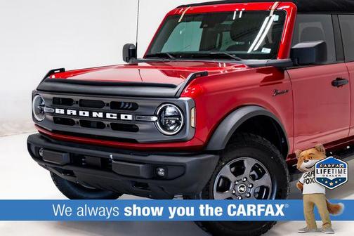 Rapid Red Metallic Tinted Clearcoat 2021 Ford Bronco Big Bend