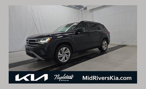 Deep Black 2023 Volkswagen Atlas 3.6L SE w/Technology